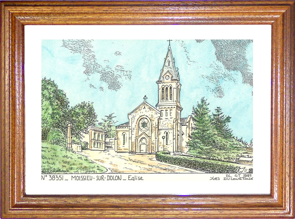 N 38351 - MOISSIEU SUR DOLON - glise