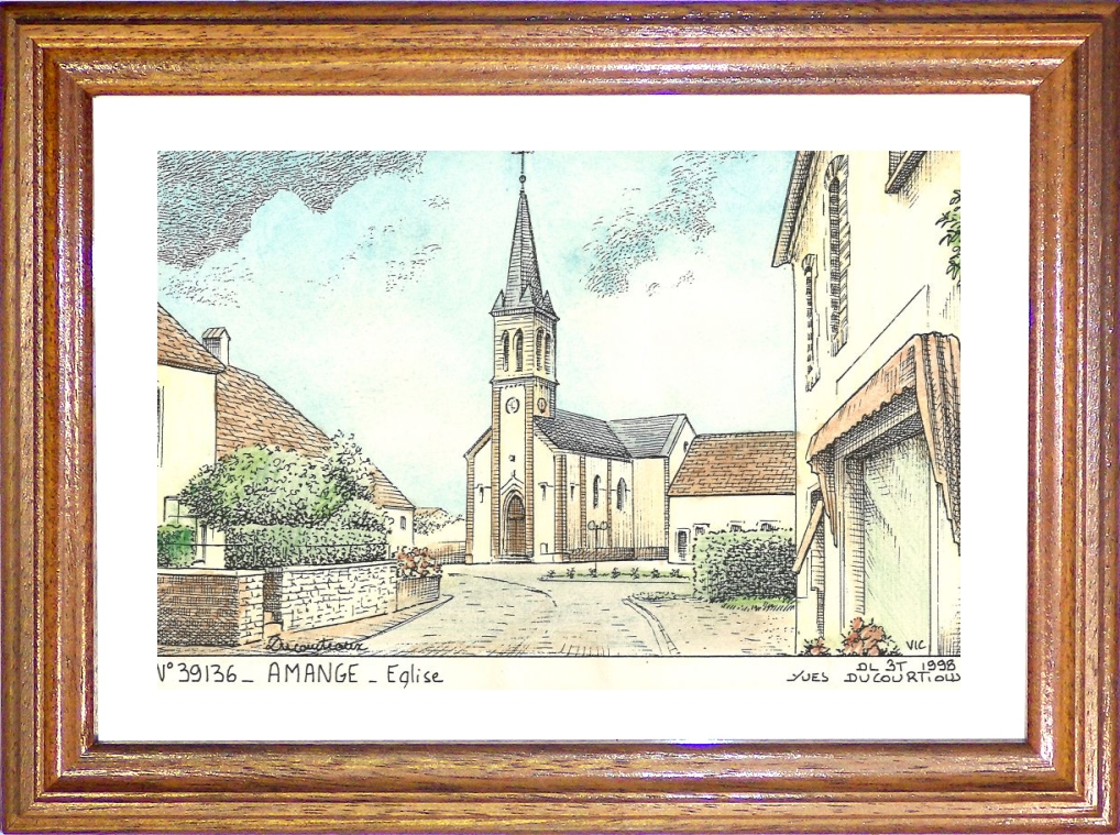 N 39136 - AMANGE - glise