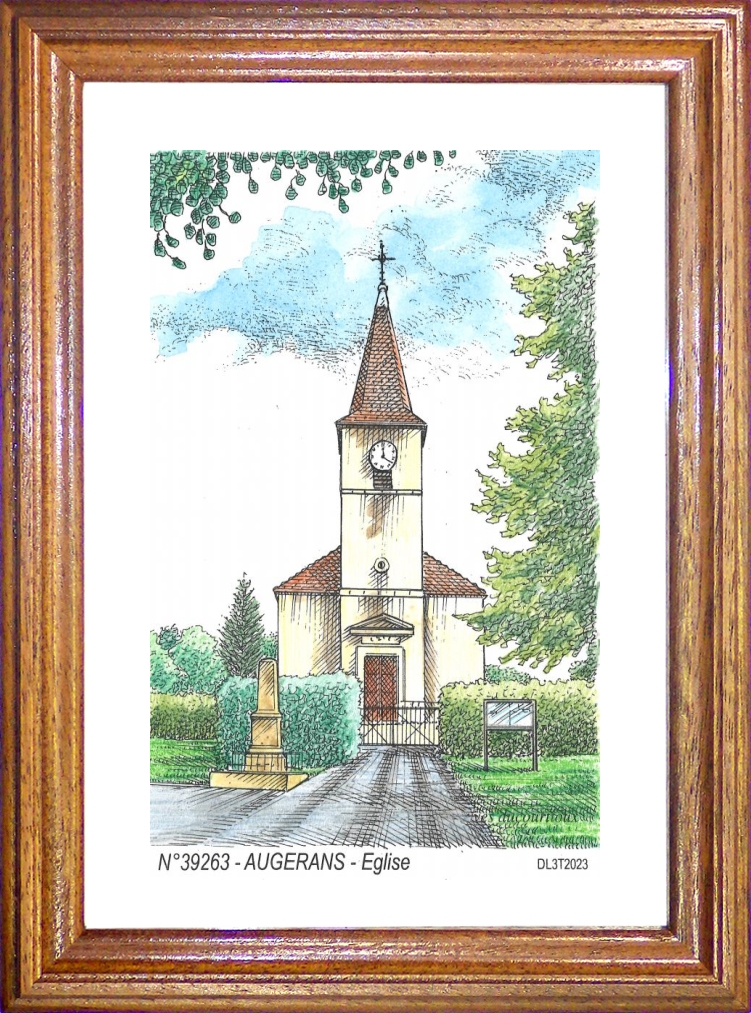 N 39263 - AUGERANS - glise