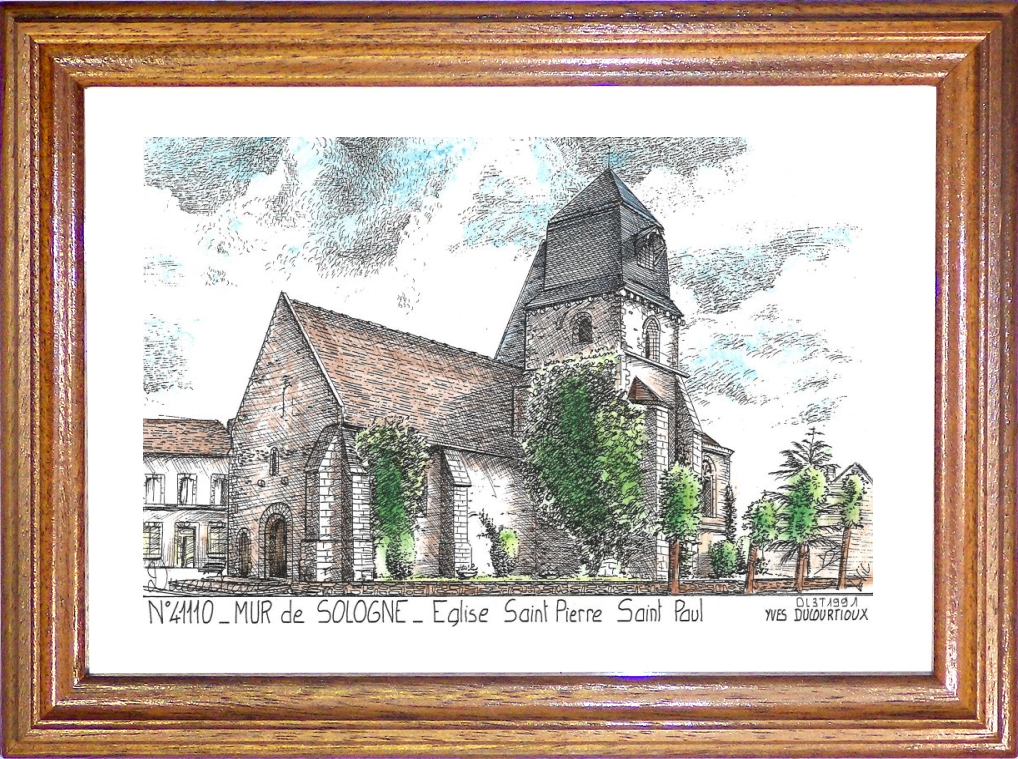 N 41110 - MUR DE SOLOGNE - glise st pierre st paul