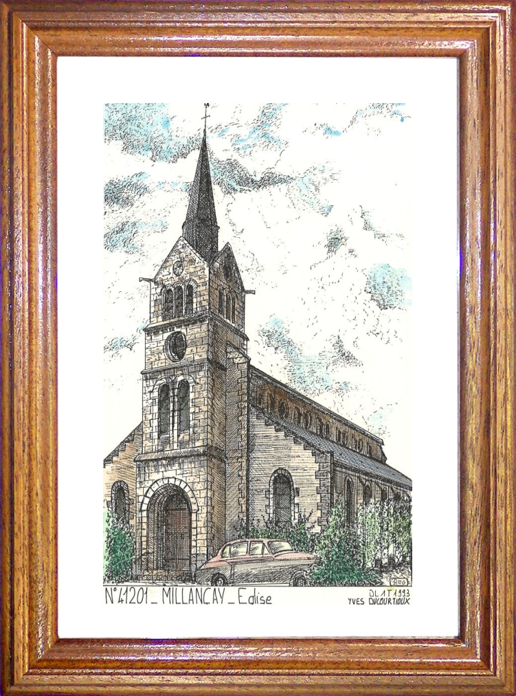 N 41201 - MILLANCAY - glise