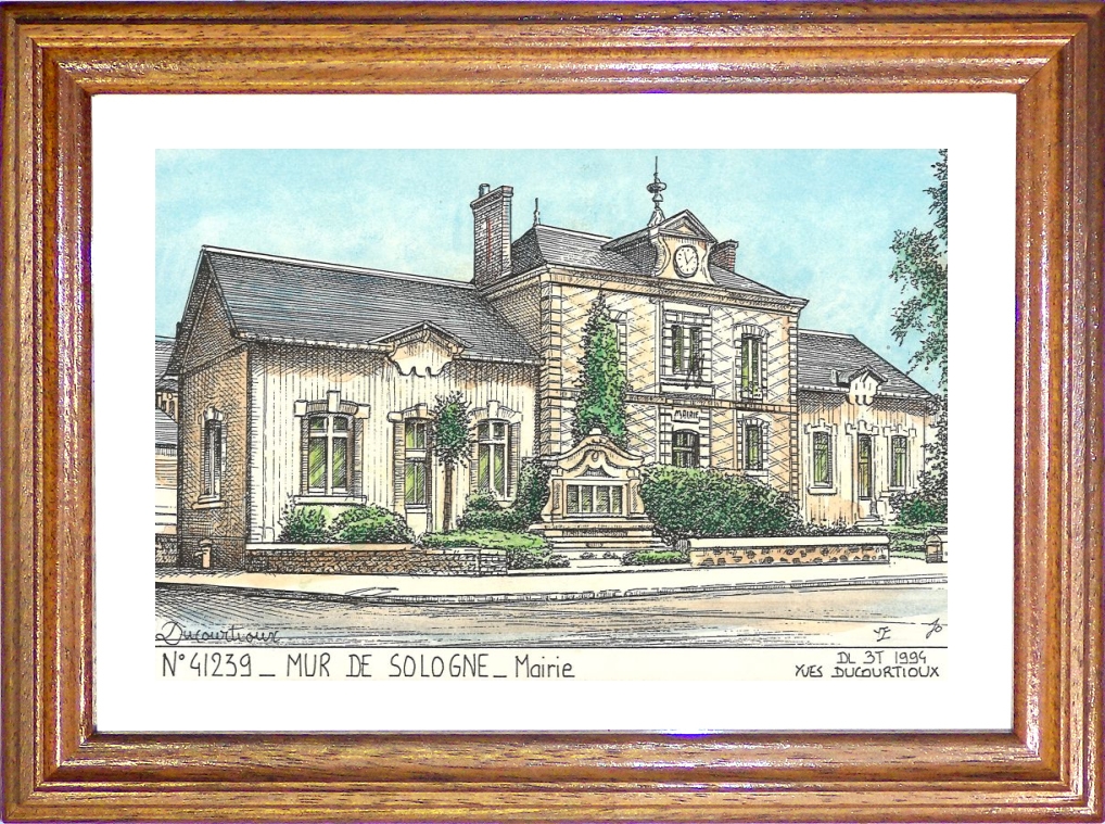 N 41239 - MUR DE SOLOGNE - mairie