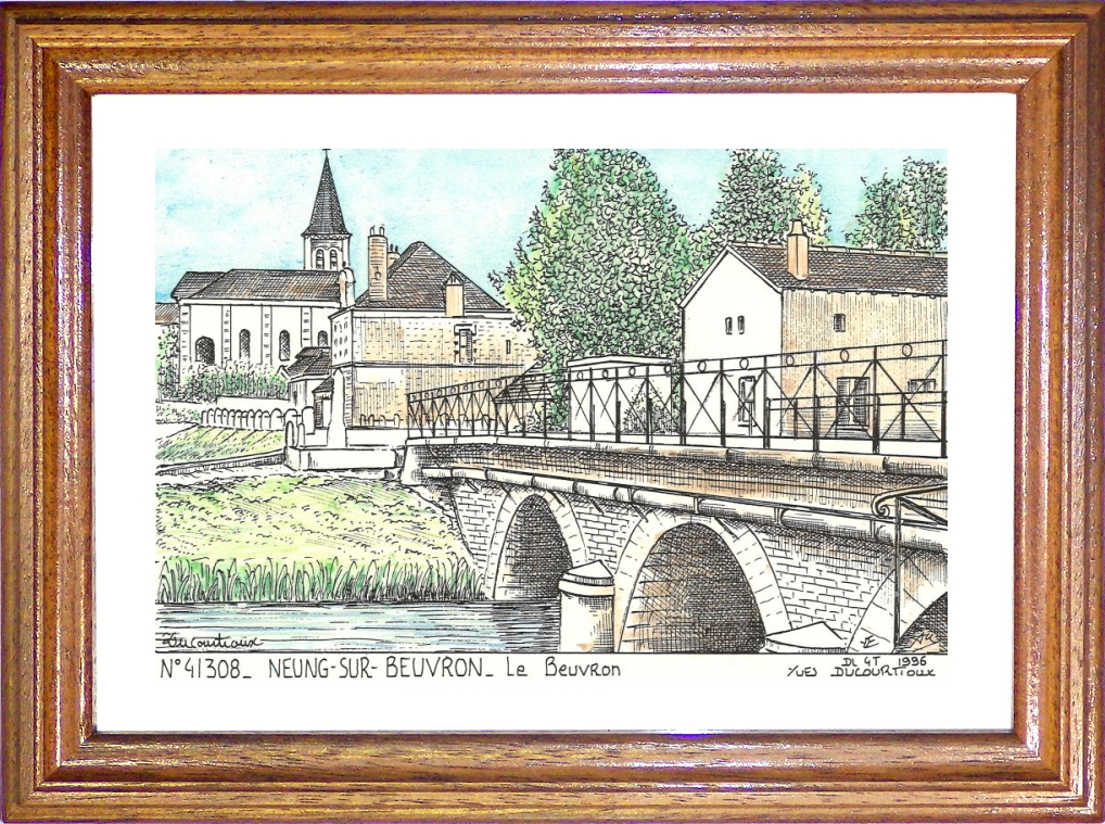 N 41308 - NEUNG SUR BEUVRON - le beuvron