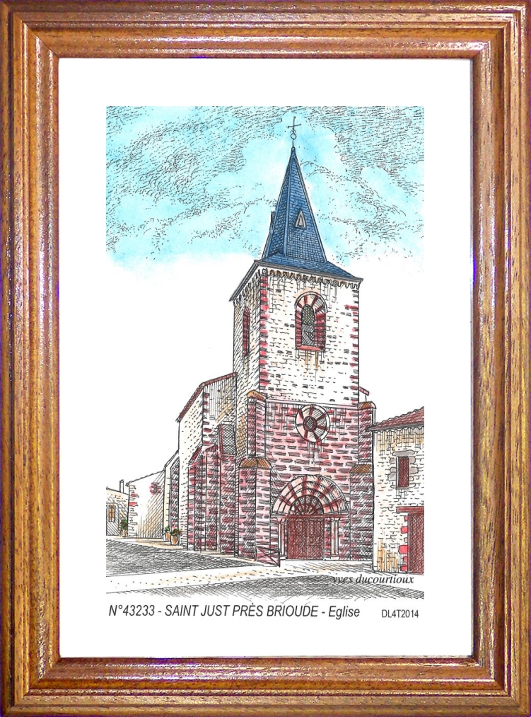 N 43233 - ST JUST PRES BRIOUDE - glise