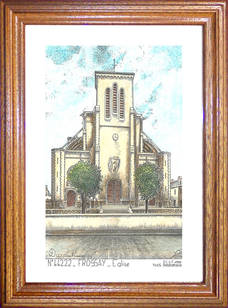 N 44222 - FROSSAY - glise