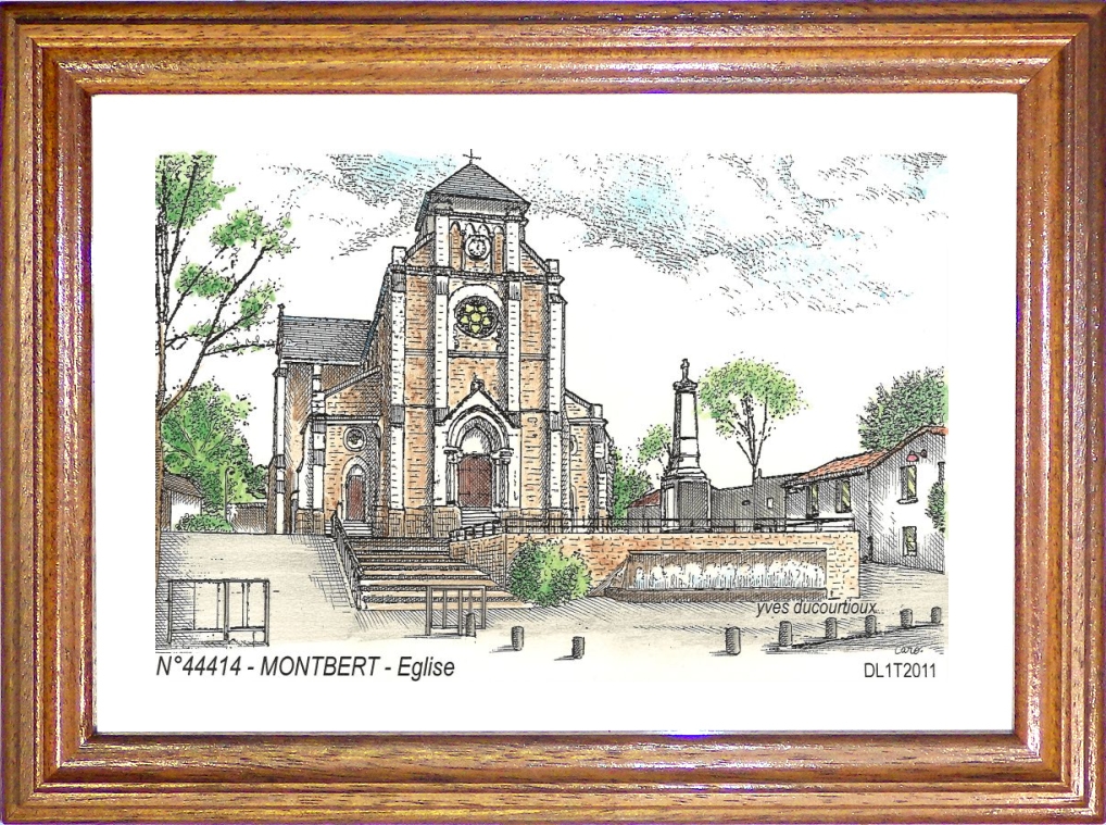 N 44414 - MONTBERT - glise