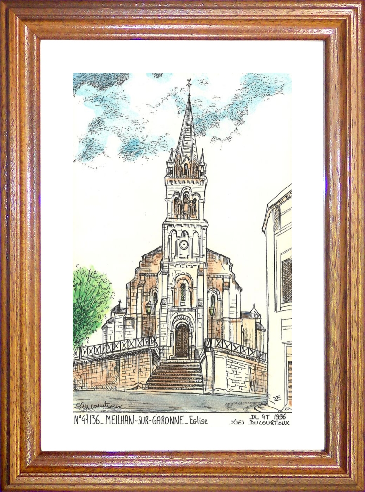 N 47136 - MEILHAN SUR GARONNE - glise