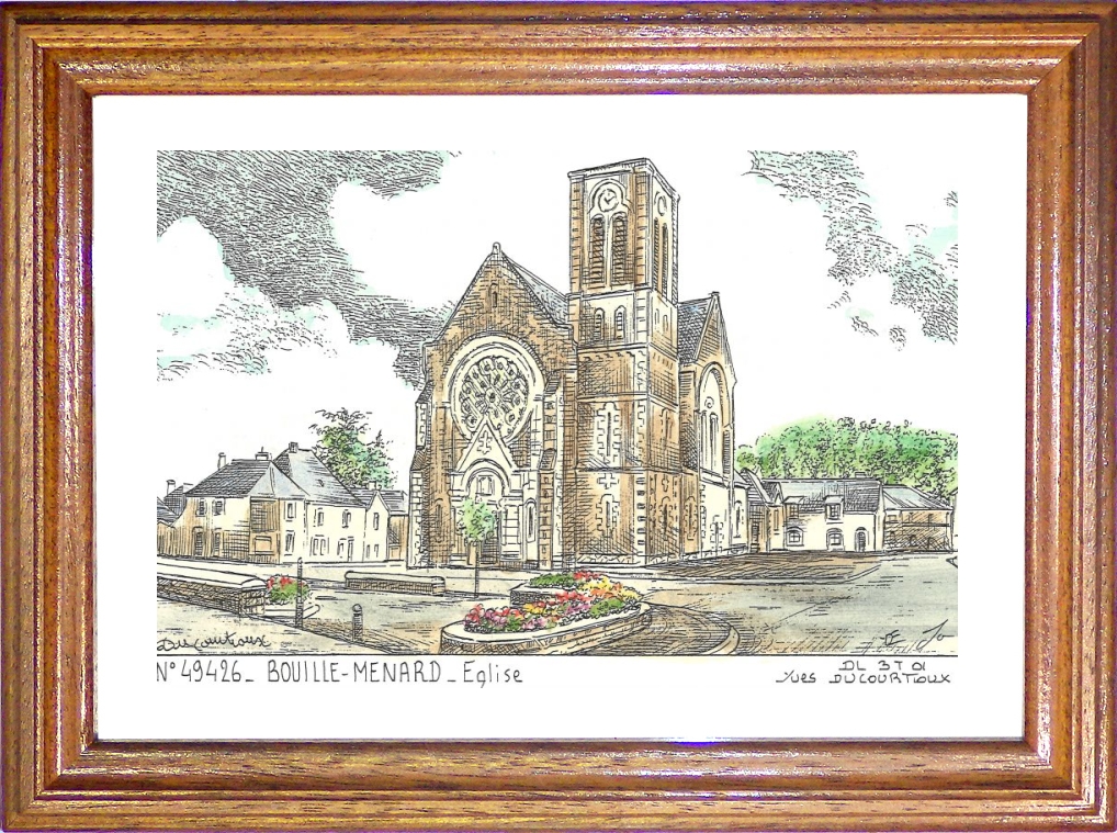 N 49426 - BOUILLE MENARD - glise