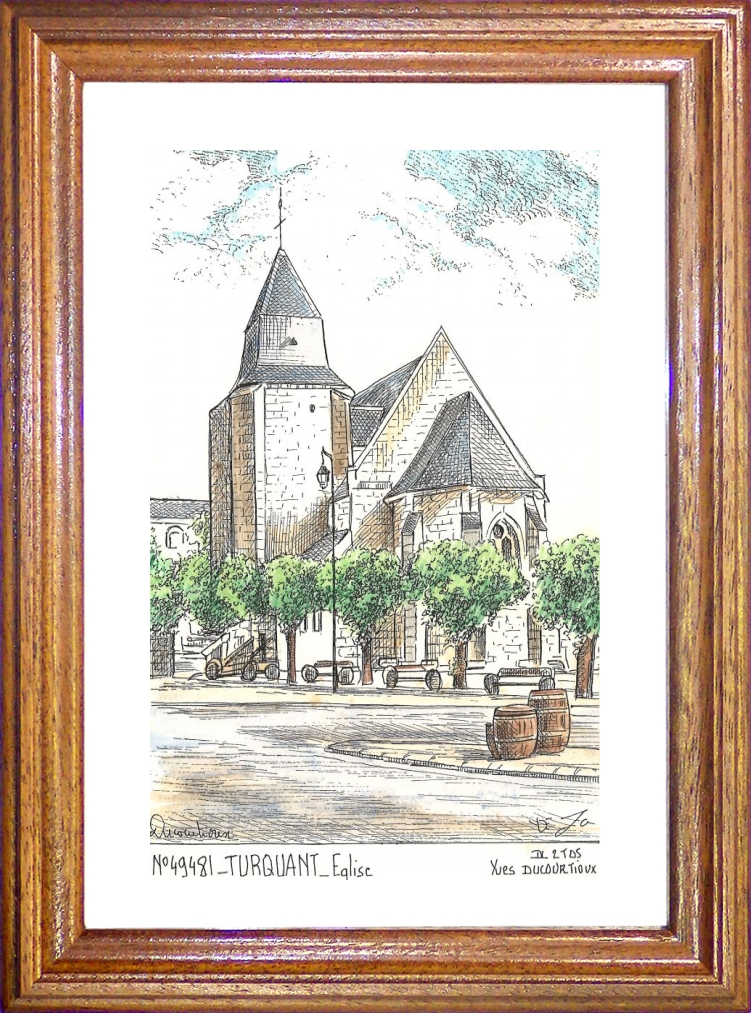 N 49481 - TURQUANT - glise