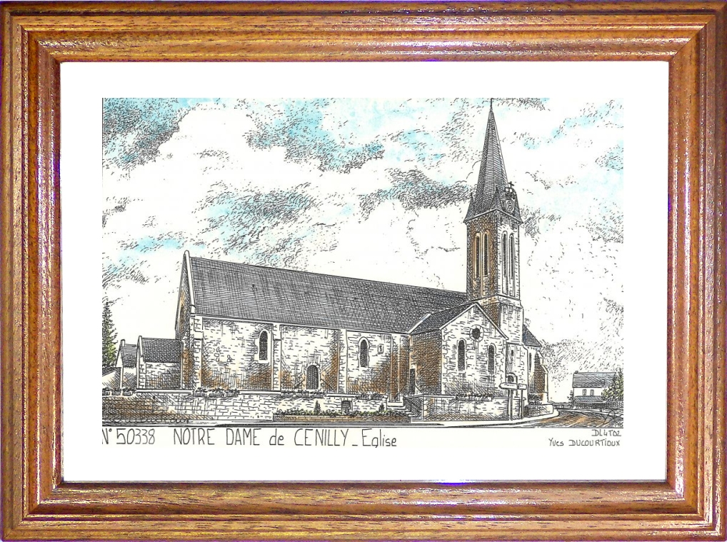 N 50338 - NOTRE DAME DE CENILLY - glise