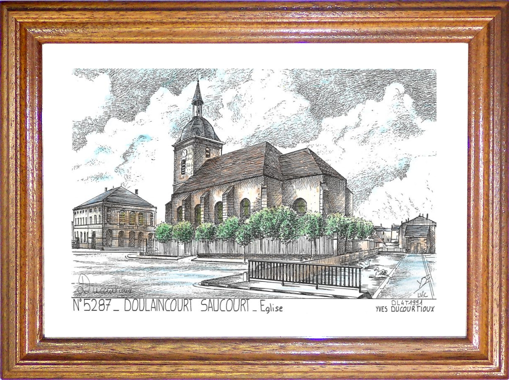 N 52087 - DOULAINCOURT SAUCOURT - glise