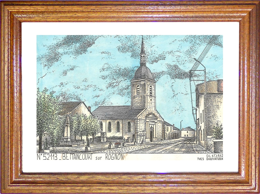 N 52113 - BETTAINCOURT SUR ROGNON - glise