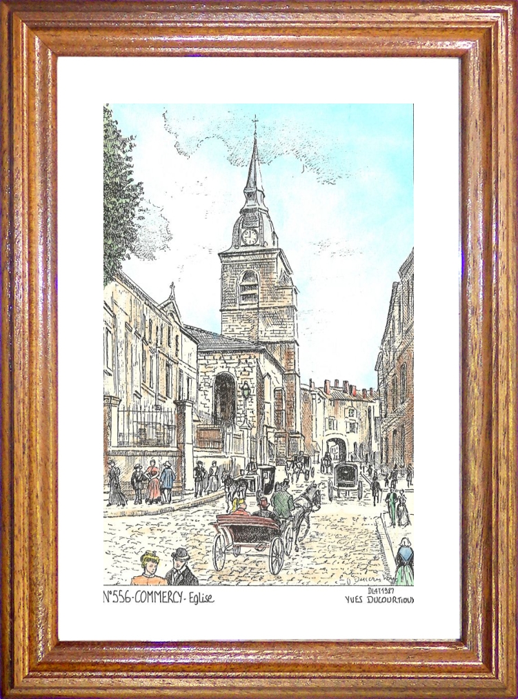 N 55006 - COMMERCY - glise