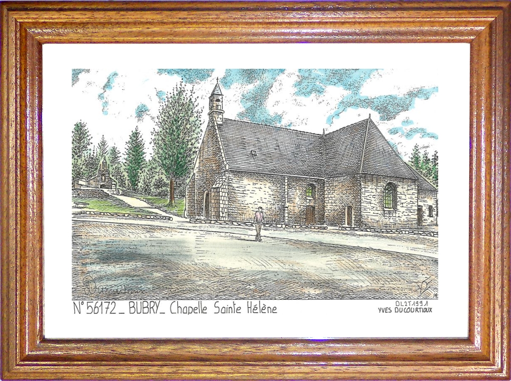 N 56172 - BUBRY - chapelle ste hlne