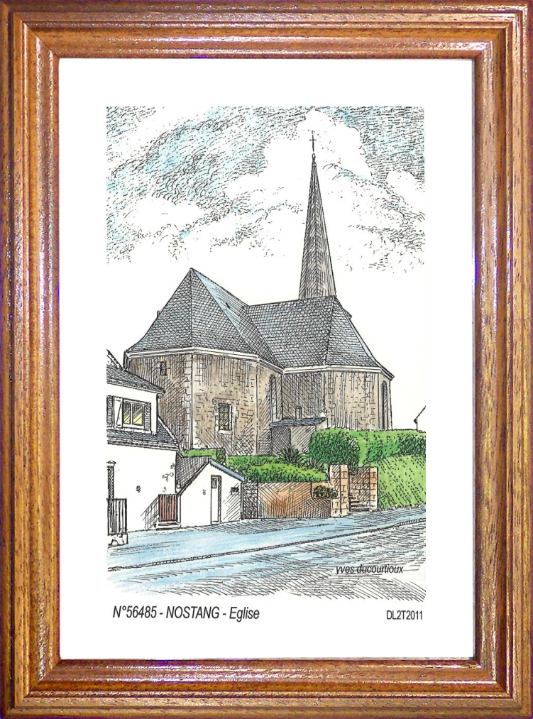 N 56485 - NOSTANG - glise