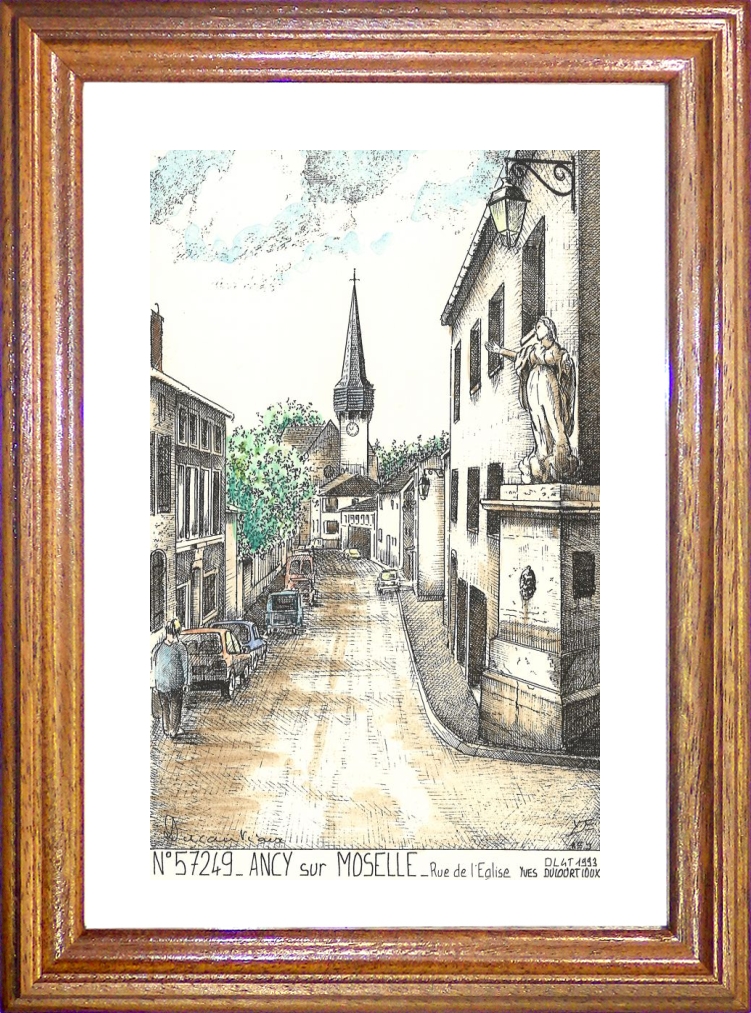 N 57249 - ANCY SUR MOSELLE - rue de l glise