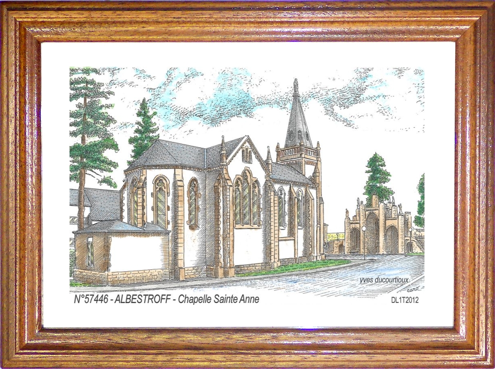 N 57446 - ALBESTROFF - chapelle ste anne