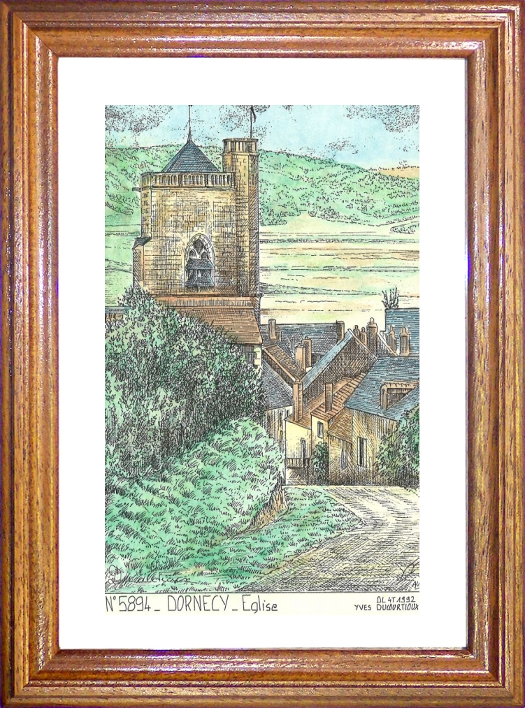 N 58094 - DORNECY - glise