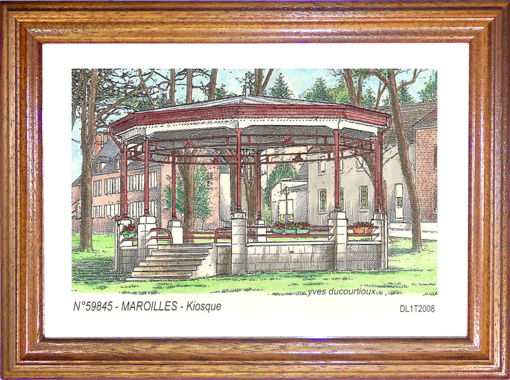 N 59845 - MAROILLES - kiosque