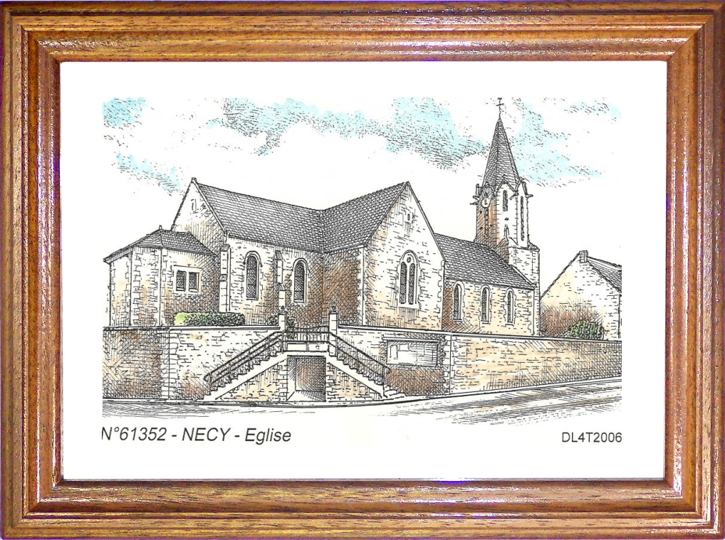 N 61352 - NECY - glise