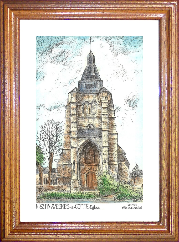 N 62115 - AVESNES LE COMTE - glise