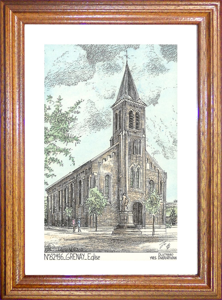 N 62196 - GRENAY - glise