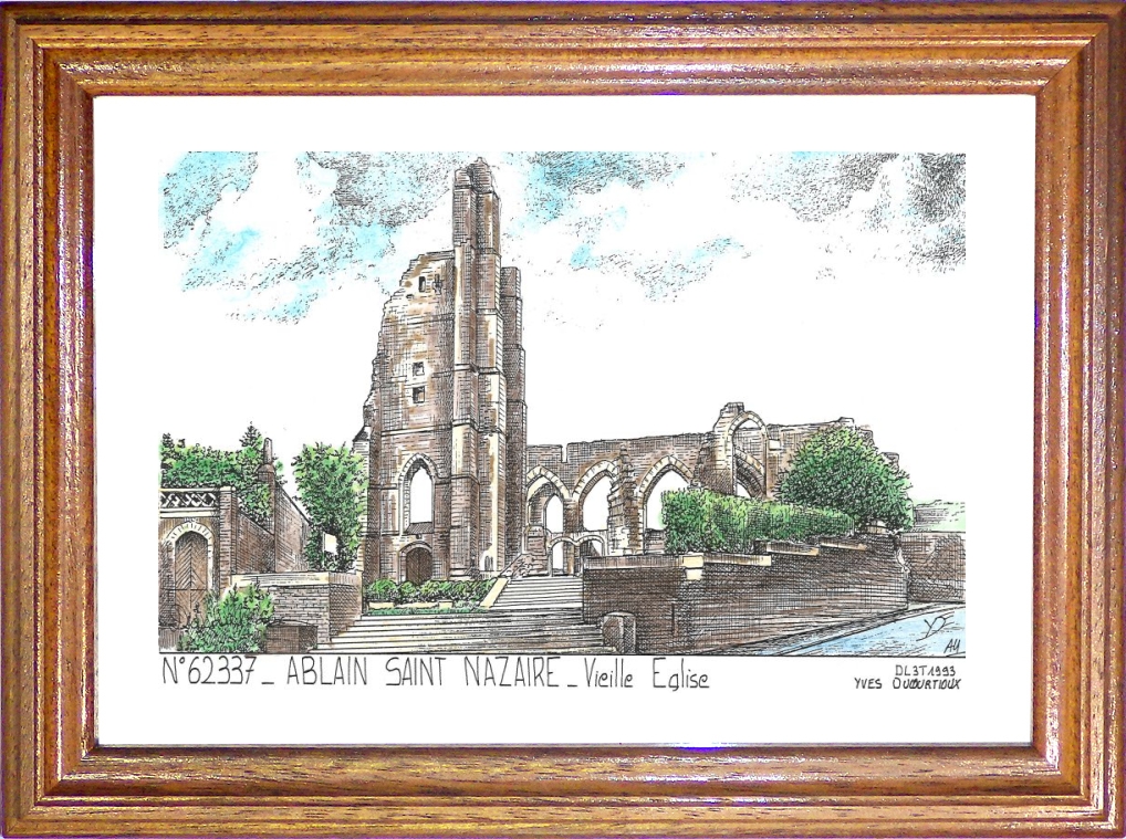 N 62337 - ABLAIN ST NAZAIRE - vieille glise