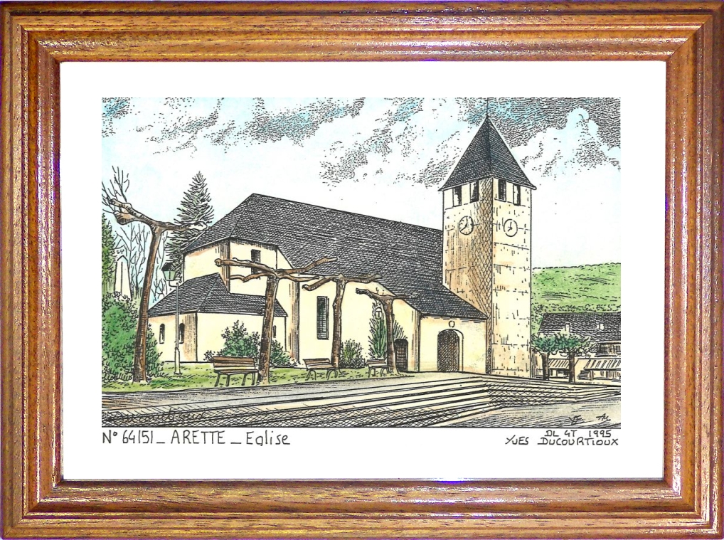 N 64151 - ARETTE - glise