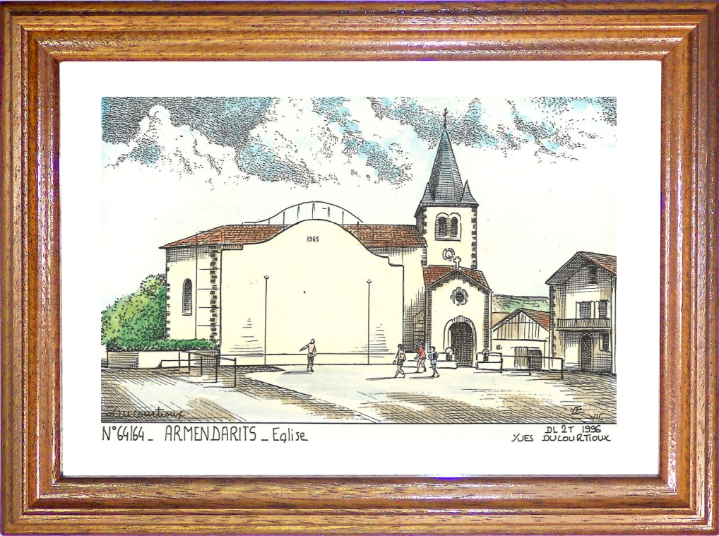 N 64164 - ARMENDARITS - glise