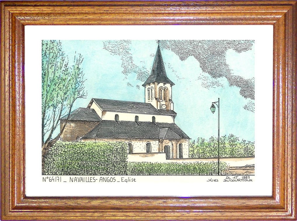 N 64171 - NAVAILLES ANGOS - glise