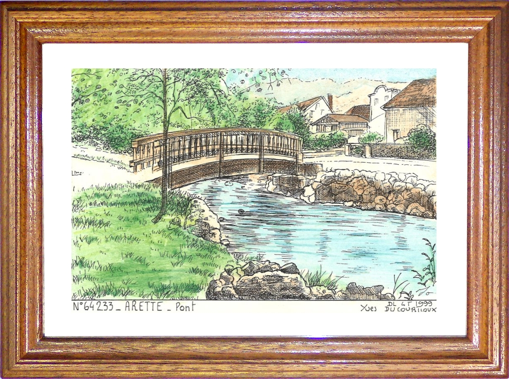 N 64233 - ARETTE - pont