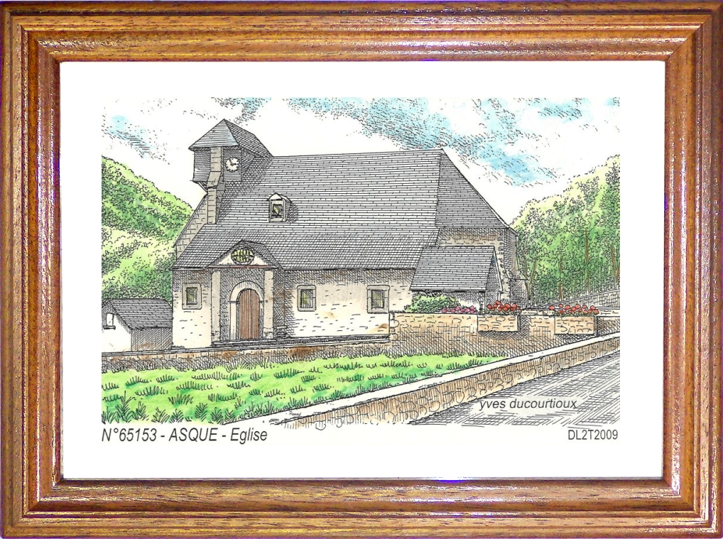 N 65153 - ASQUE - glise