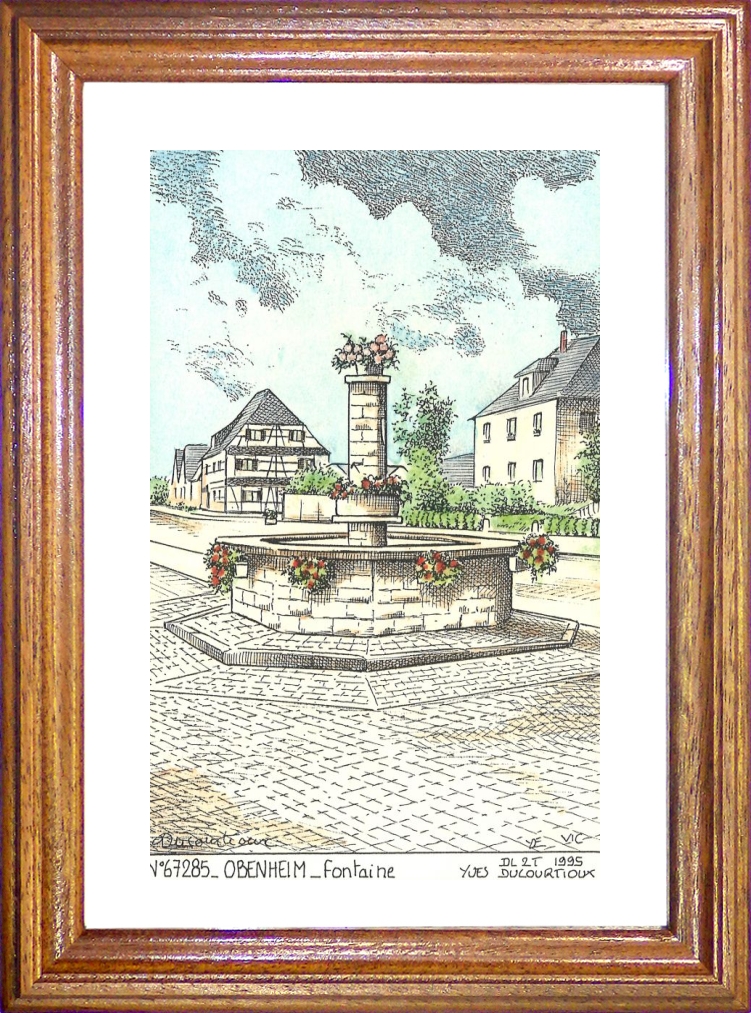 N 67285 - OBENHEIM - fontaine