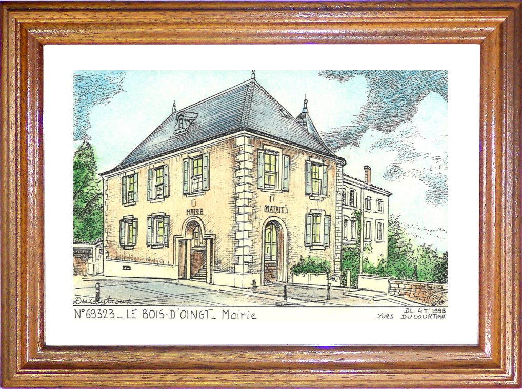N 69323 - LE BOIS D OINGT - mairie