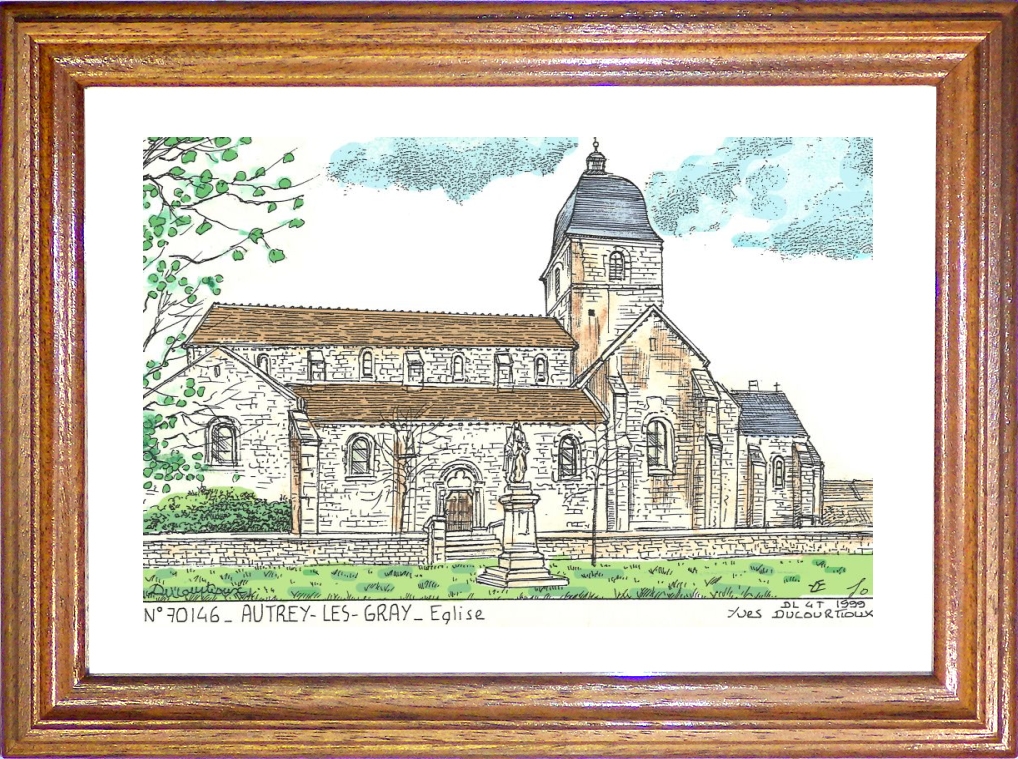 N 70146 - AUTREY LES GRAY - glise