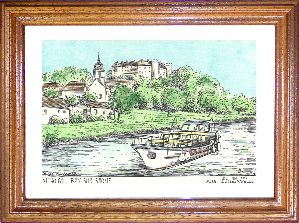 N 70162 - RAY SUR SAONE - vue