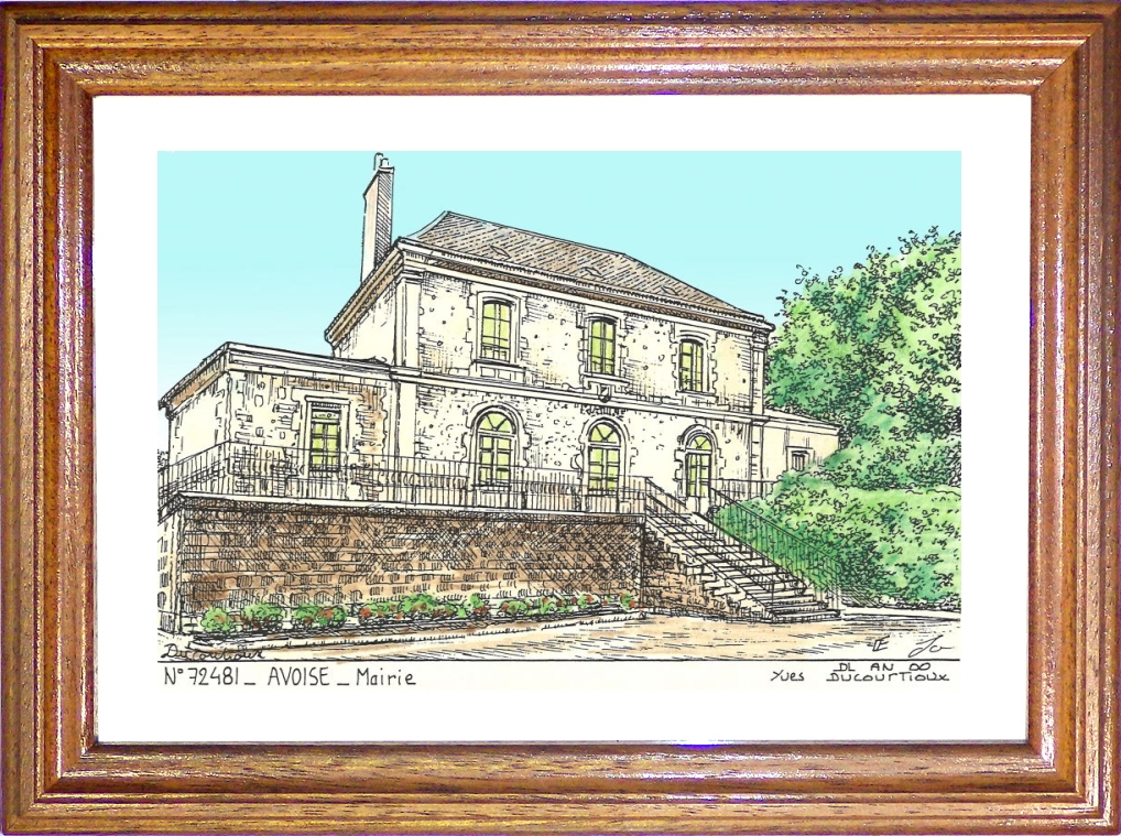 N 72481 - AVOISE - mairie