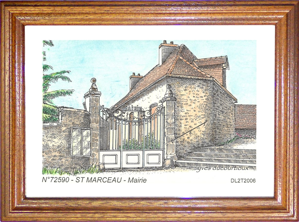 N 72590 - ST MARCEAU - mairie