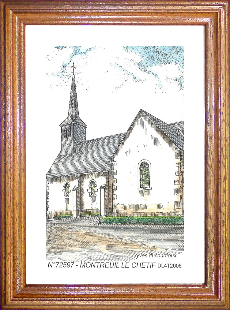 N 72597 - MONTREUIL LE CHETIF - glise