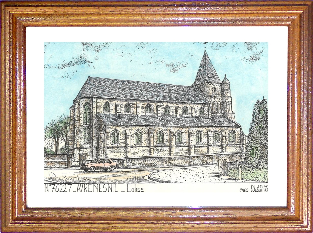 N 76227 - AVREMESNIL - glise