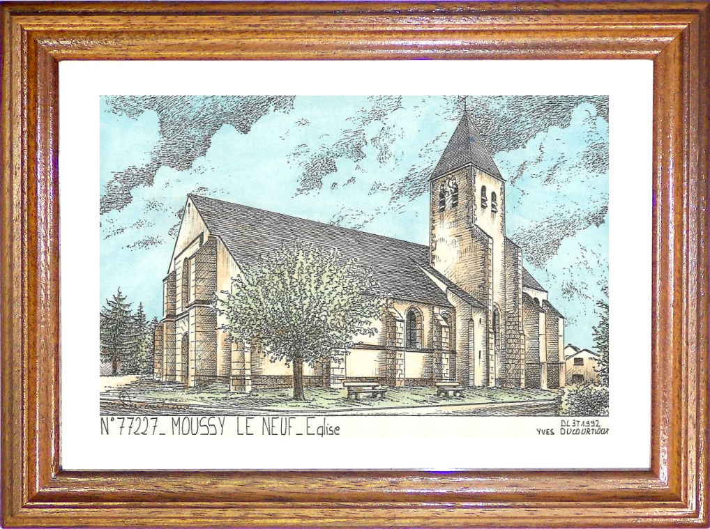 N 77227 - MOUSSY LE NEUF - glise