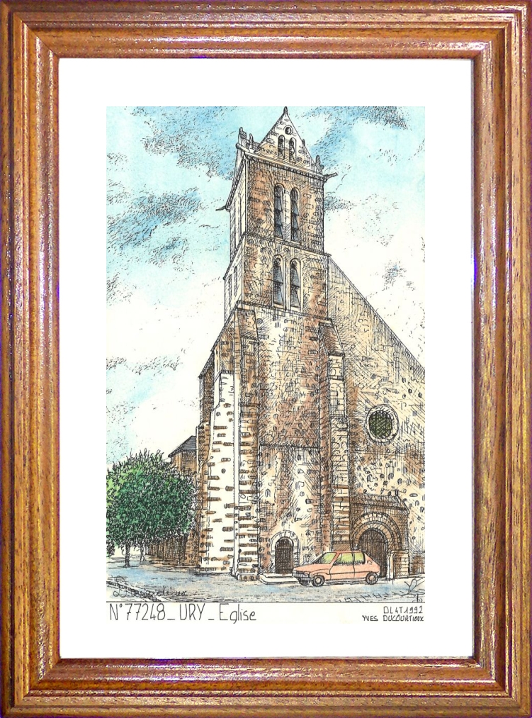 N 77248 - URY - glise