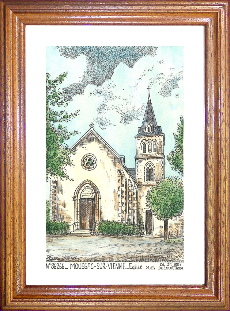 N 86266 - MOUSSAC SUR VIENNE - glise