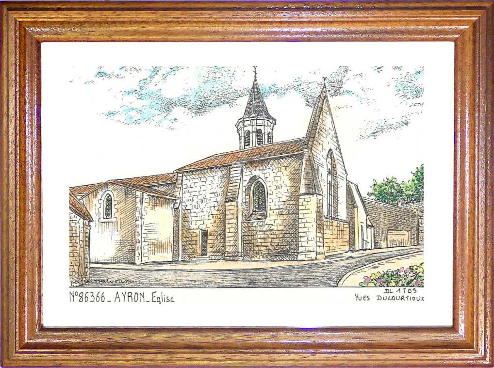 N 86366 - AYRON - glise