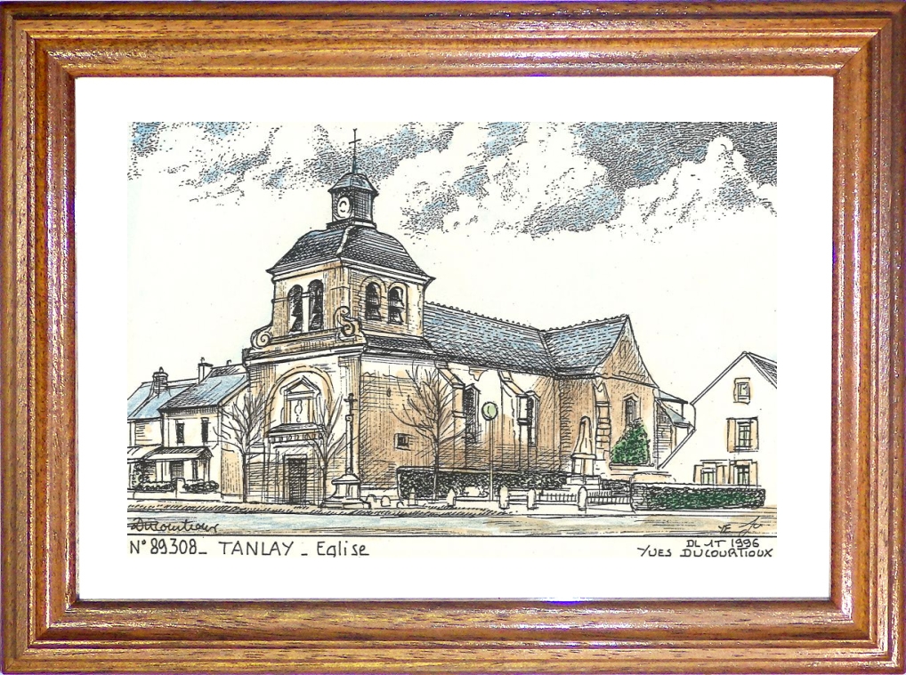 N 89308 - TANLAY - glise