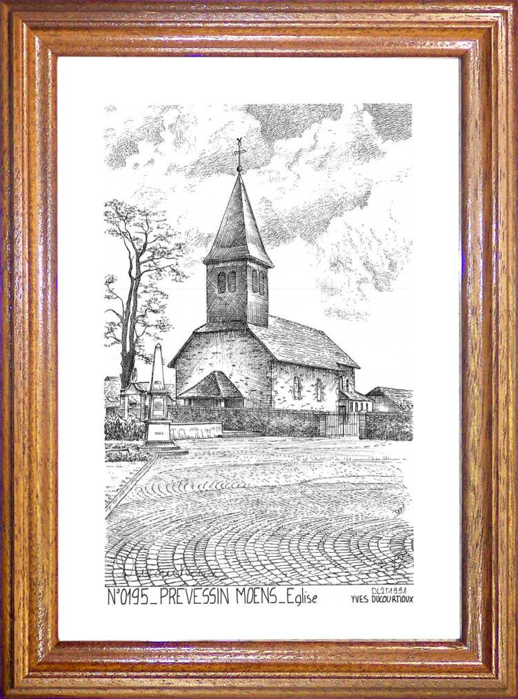 N 01095 - PREVESSIN MOENS - glise