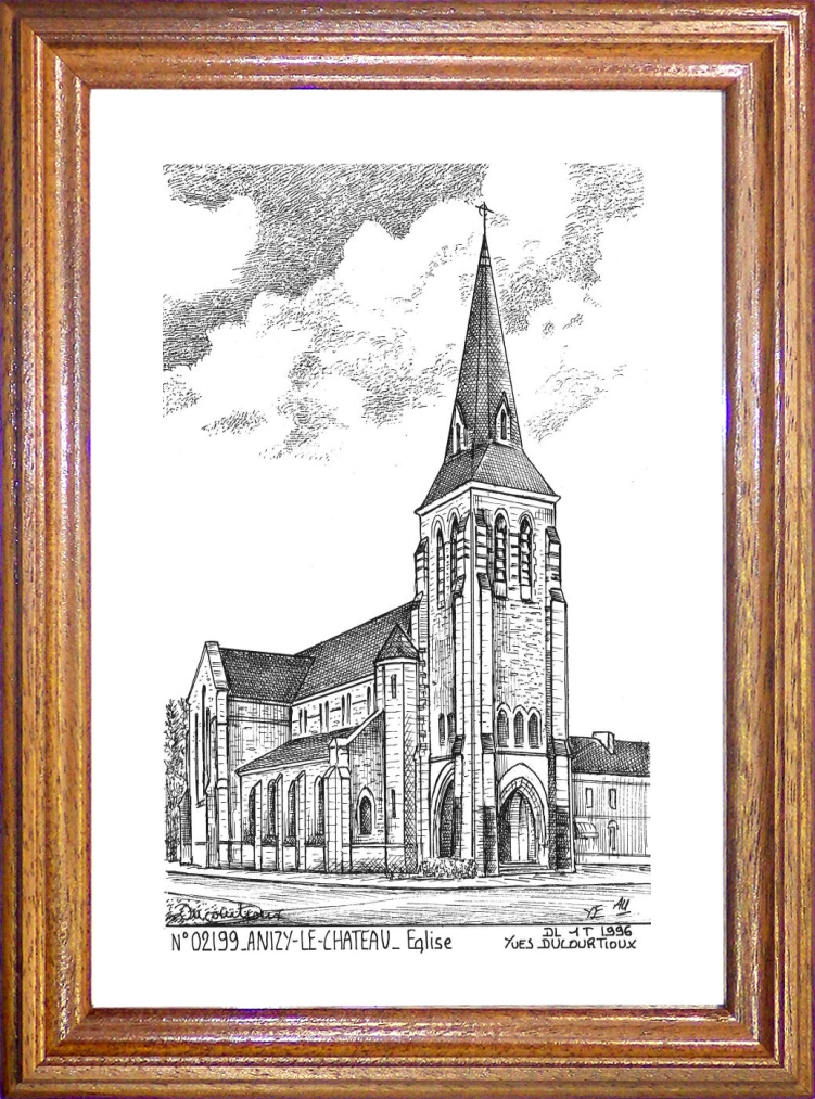 N 02199 - ANIZY LE CHATEAU - glise