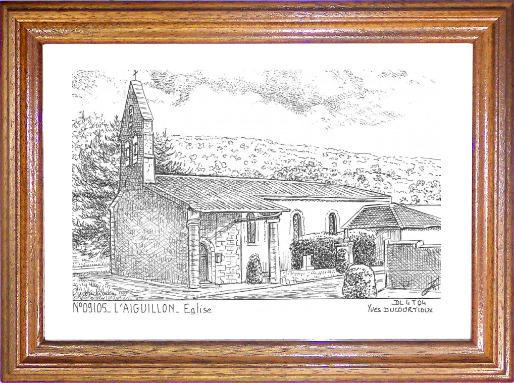 N 09105 - L AIGUILLON - glise