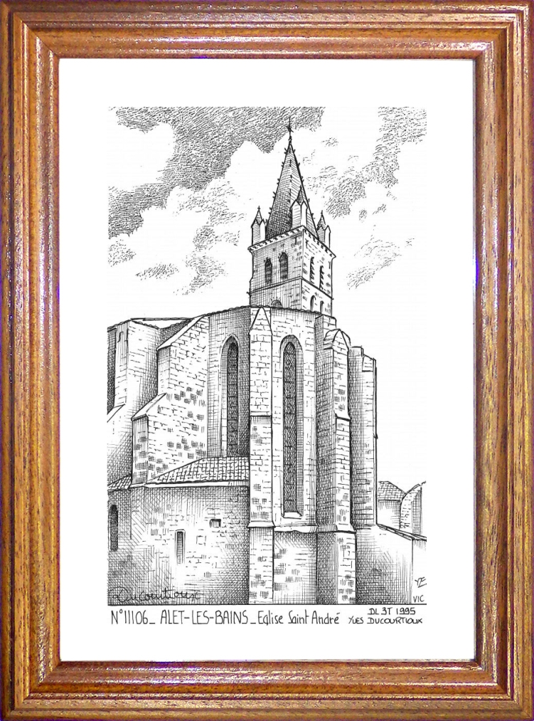 N 11106 - ALET LES BAINS - glise st andr