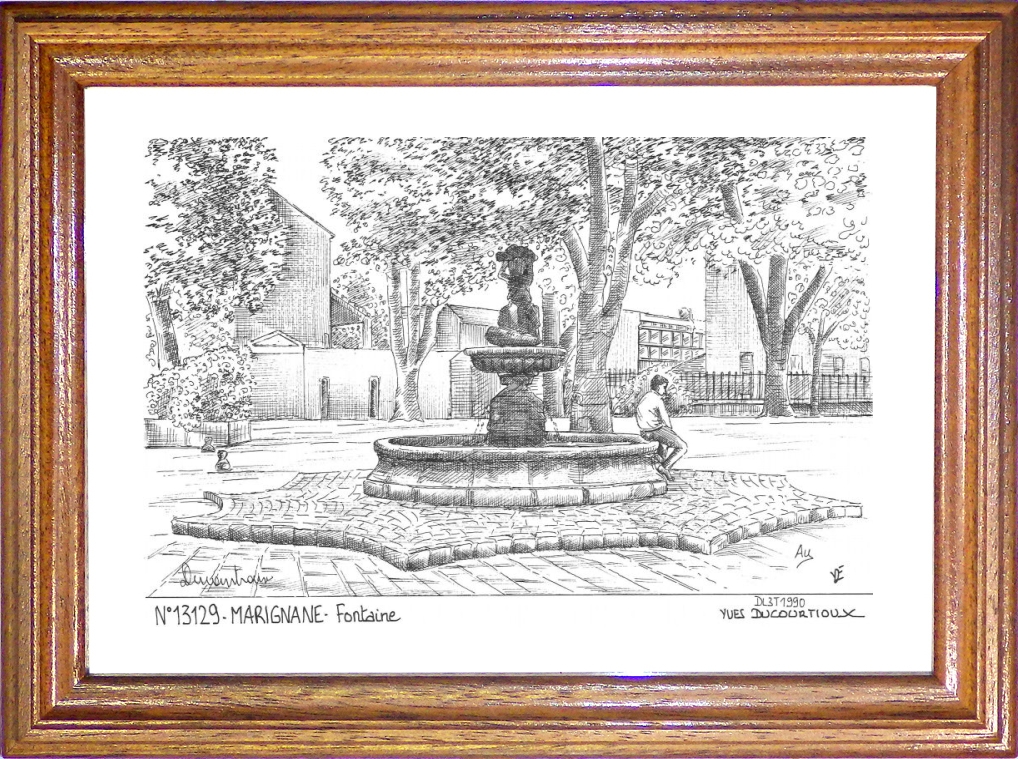 N 13129 - MARIGNANE - fontaine